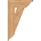 Ekena Millwork Traditional Traditional Smooth Bracket, Western Red Cedar, 5 1/2"W x 20"D x 32"H BKT06X20X32TRA01SWR - alternate 3